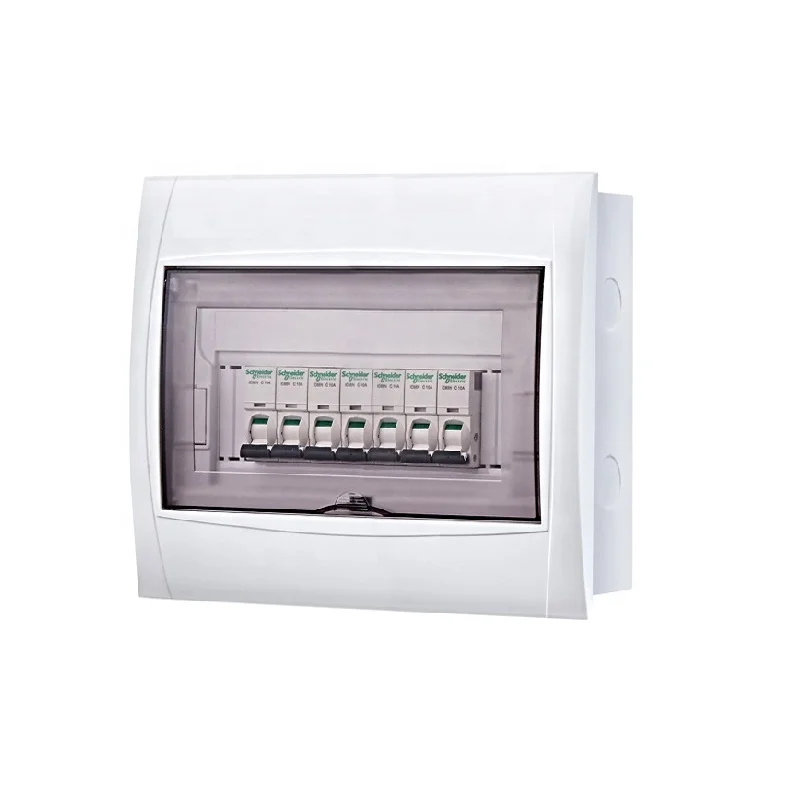 SIMIS Electrical Consumer Unit Switch Box 7-9 Way Plastic & Metal Power Distribution Box