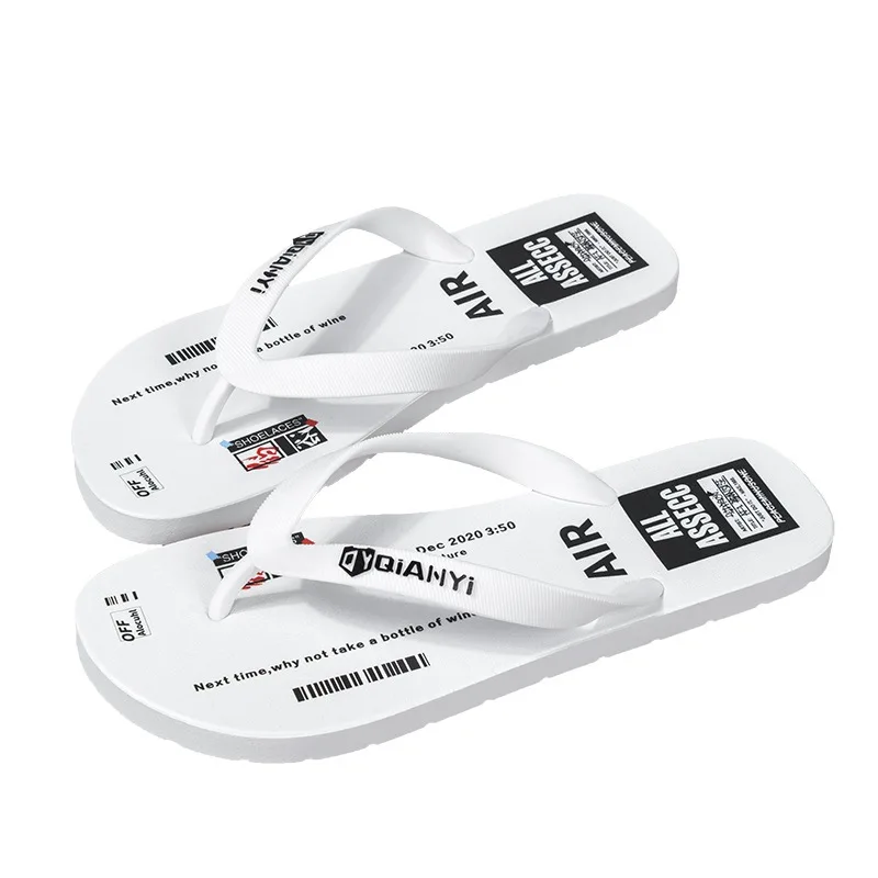 High Quality Custom Logo Wholesale Beach Sublimation Womens Mnes Jelly Flip Flops Flip-Flops Slippers