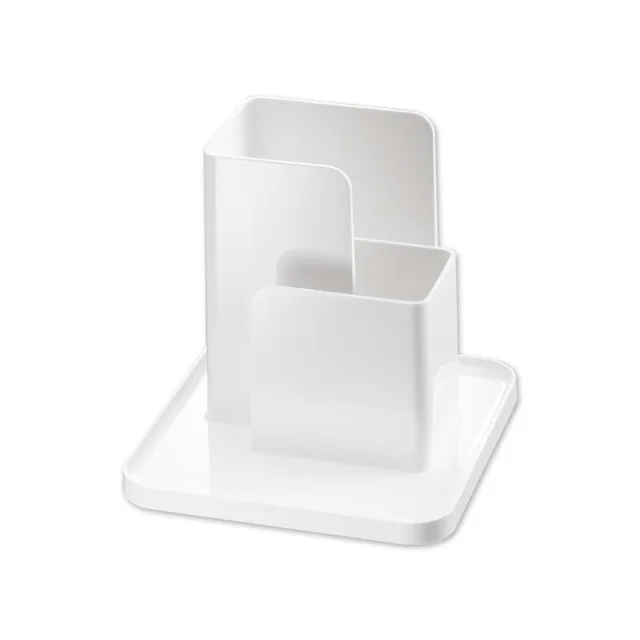 
Factory outlet household goods storage remote control desktop storage box multifunctional office plastic desktop storage rack 