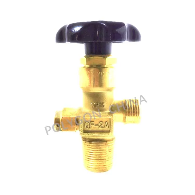 Hot Sales  Promotional  Reliable CO2 Safety Carbon dioxide QF-2ACGA CO2 Medical Gas Cylinder Valve