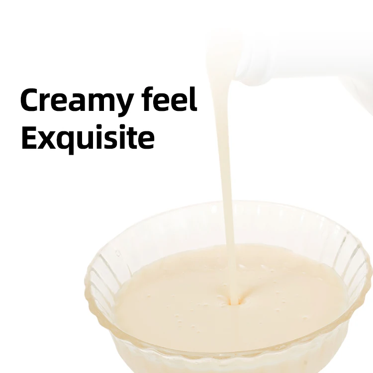 White chocolate sauce Bread filling for baked goods Garnish the sauce with cocoa butter substitute  food ingredients