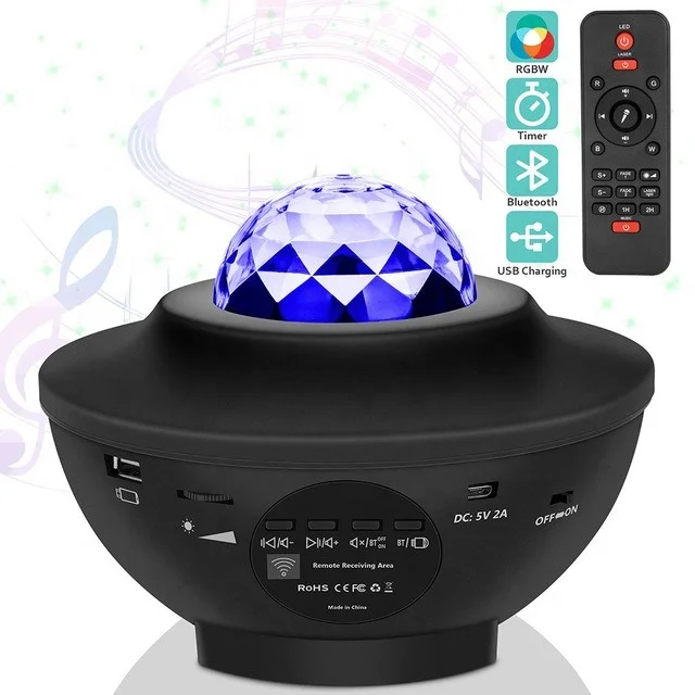 
OEM Led Starry Sky Projector Lamp Star Light With Music Sterren Speaker 