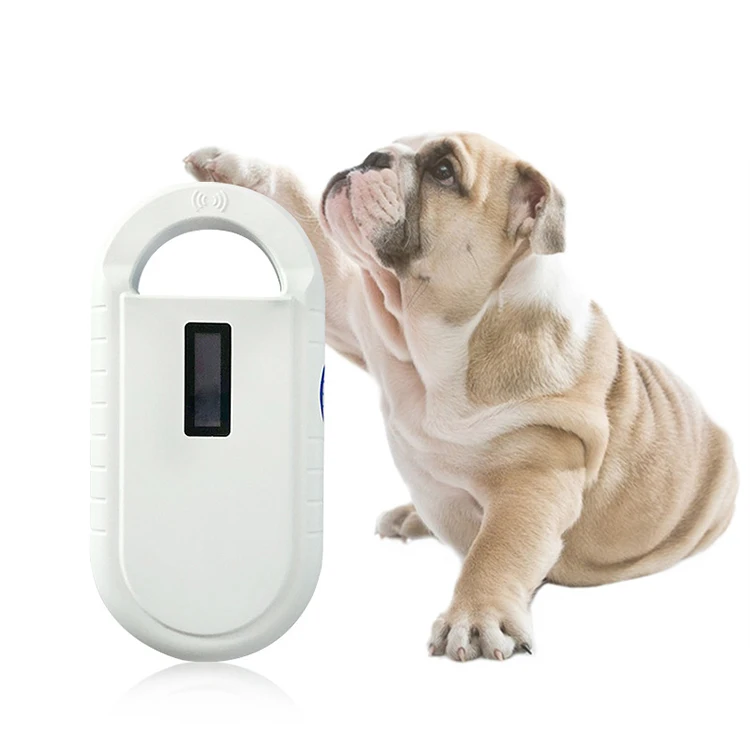 Including Headset USB ISO11784 134.2KHz Fdx-b RFID Animal Glass Pet Tag Microchip Reader