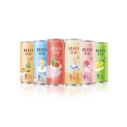RIO Rui Ao tipsy pre-mixed cocktail 330ml low alcohol tipsy girl wine cocktail