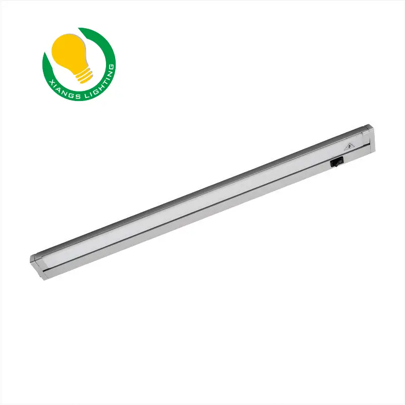 Rotary Aluminum Bathroom Mirror LED Color changeable Cabinets Light in 30CM, 60CM 90CM length for choice