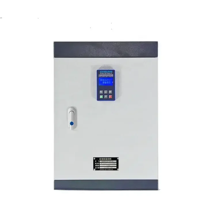 Factory direct sale on-line soft start cabinet squirrel cage three phase asynchronous motor IP20 protection class