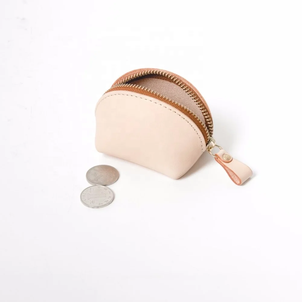 Custom High Quality Genuine Leather Purse Coin