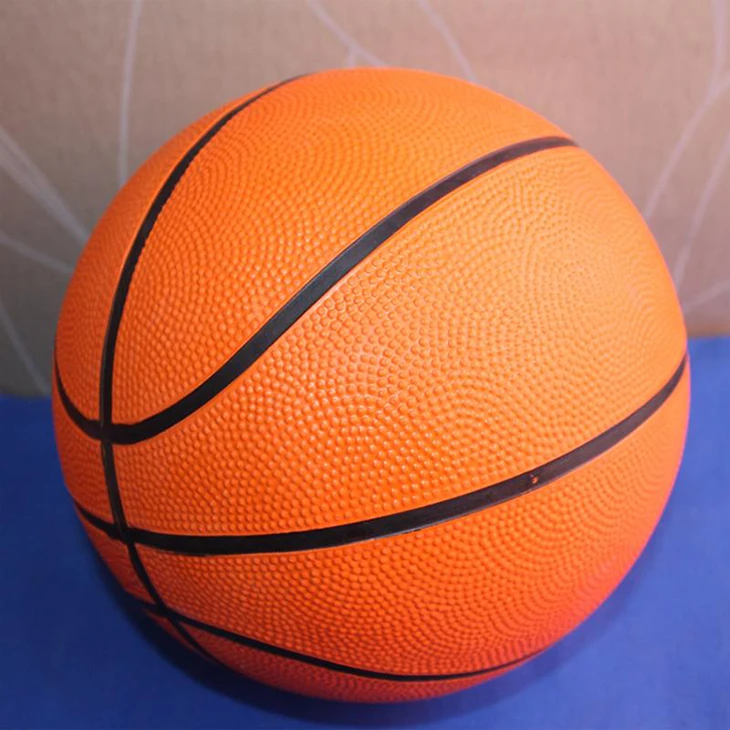 Cheap rubber basketball balls size 7 indoor with high quality