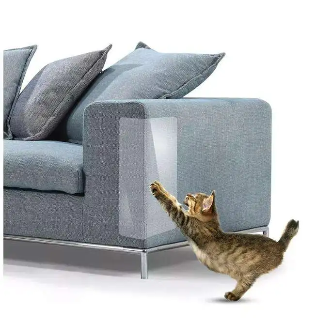 Indestructable Sofa Scraper Post Sofa Self Adhesive Scratcher Sofa Scraper Scratching Sticky Anti Cat Scratch Cat Training Tape