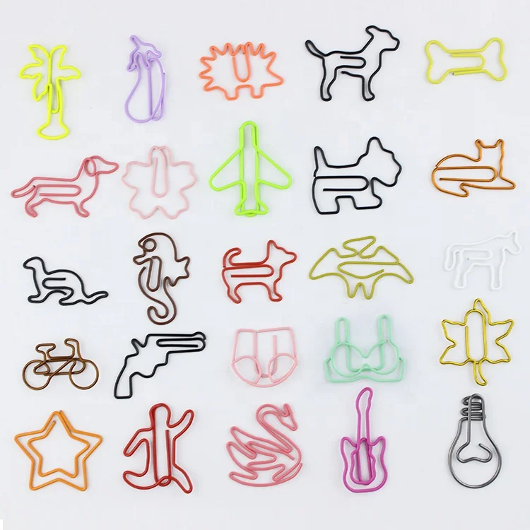 Заводские бумажные зажимы, оптовая продажа, индивидуальные мини-бумажные зажимы позолоченные