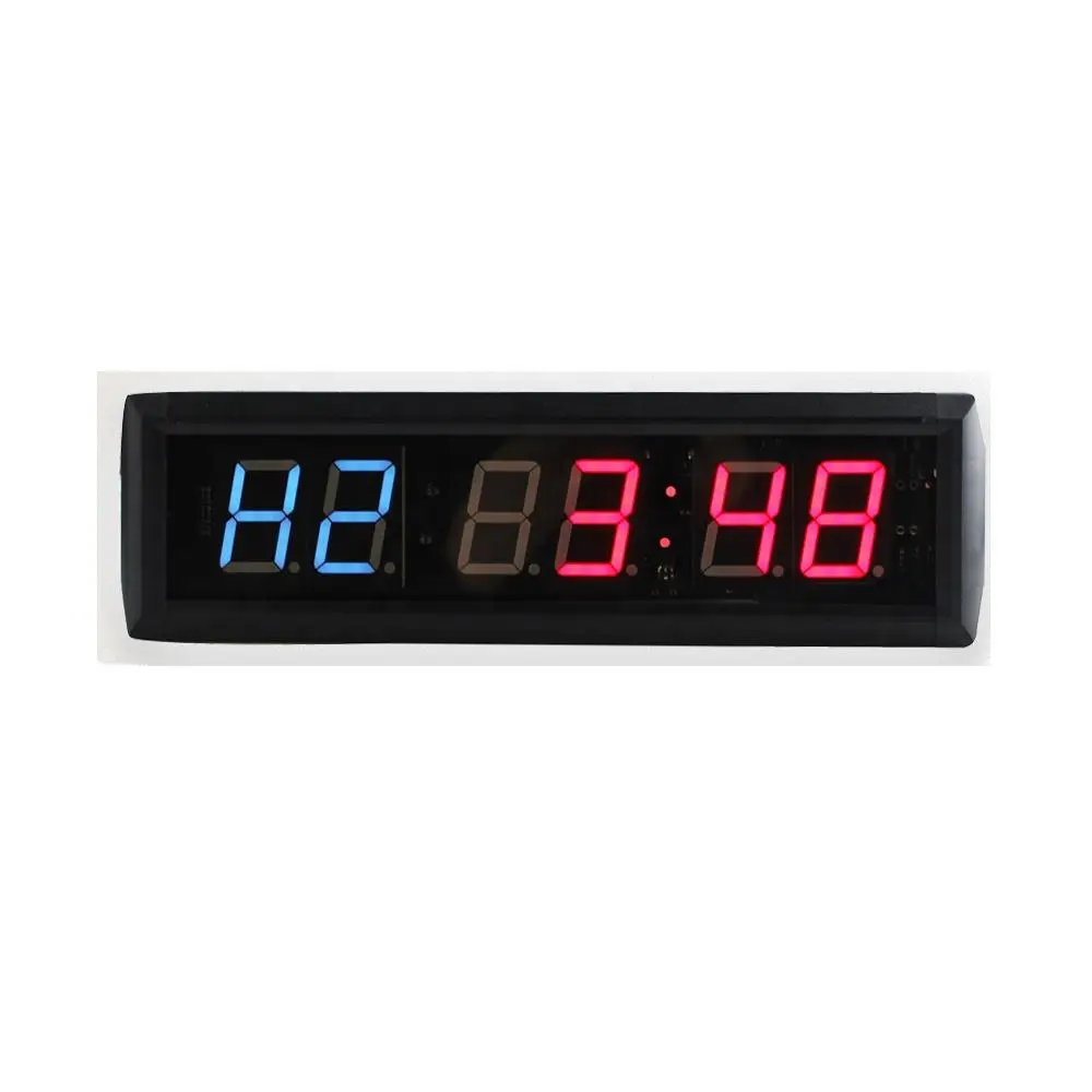 YIZHI GI2B+1.8R High Quality Wholesale Aluminum Alloy 1.8 Inch 6 Digit Sports Gym Timer for Fitness Countdown Clock Stopwatch