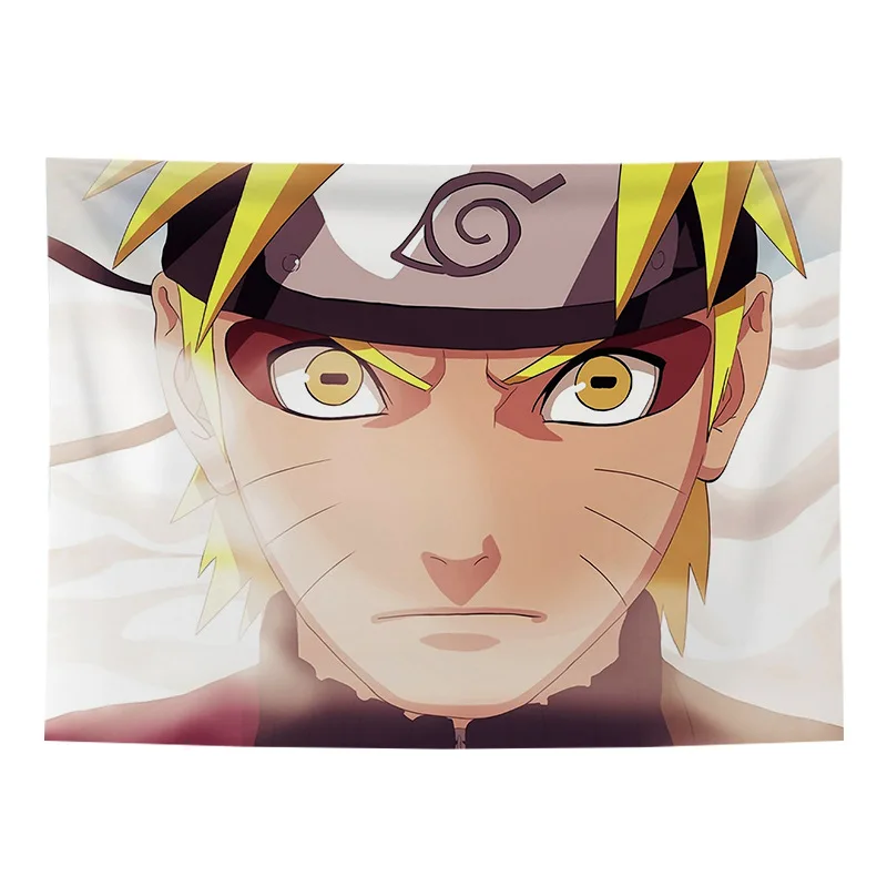 Factory Wholesale Custom Household Japanese Anime Landscape Wall Hanging Naruto-Tapestry