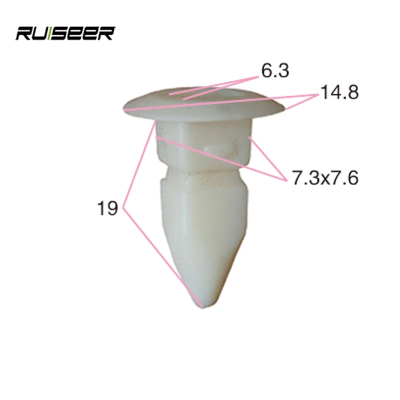 Auto Plastic Car Bumper Clips And Retainer Fixation Clips Bumper Nylon Retainer Fixation Clips