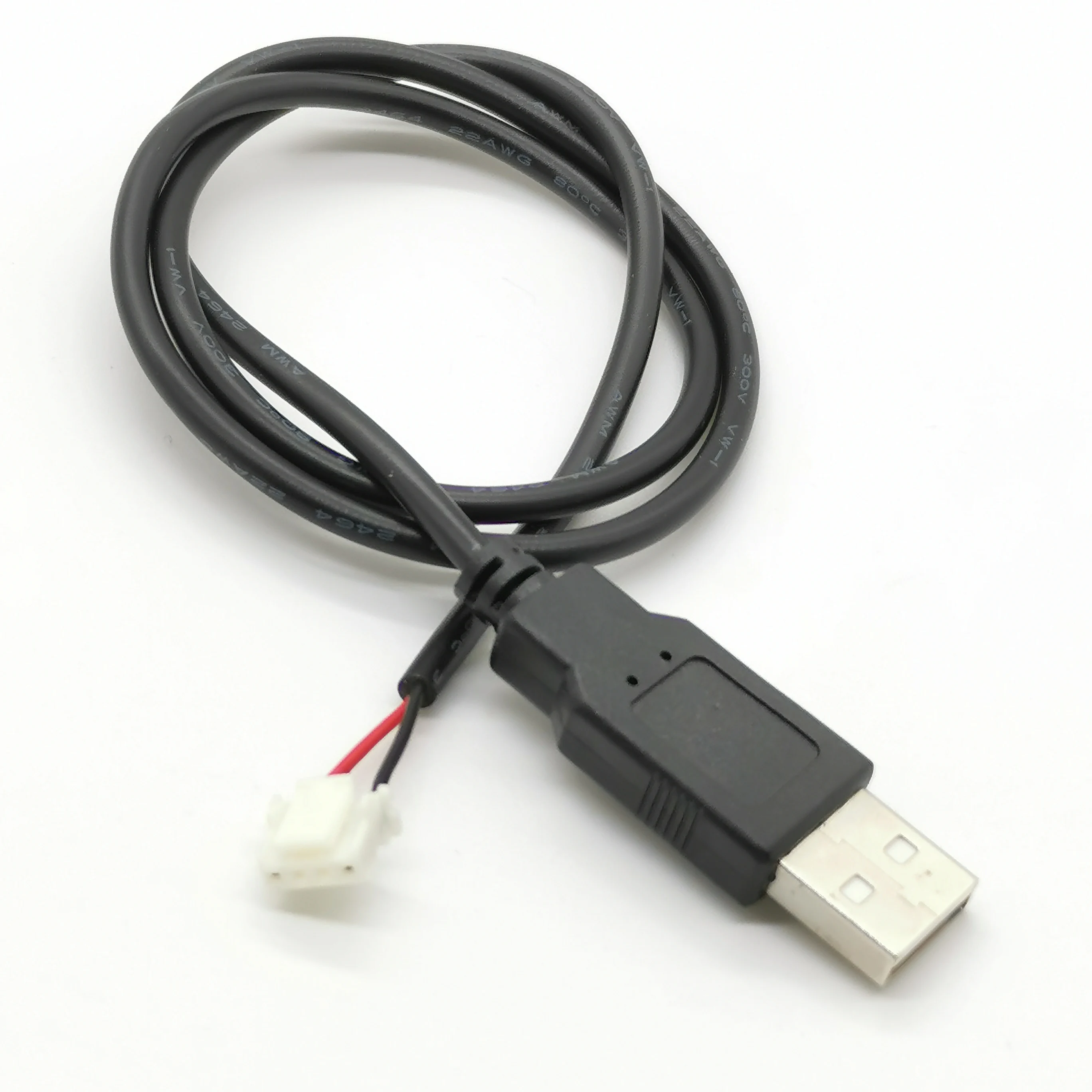 USB A male Female 2.0 to JST PAE PA2.0 60cm 4pin 28awg Cable
