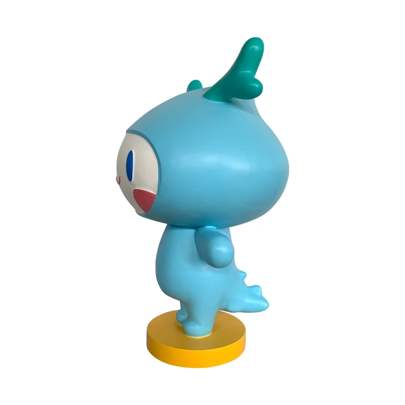 Home Decoration Animal Resin Fiberglass Cute Chinese Dragon Sculpture