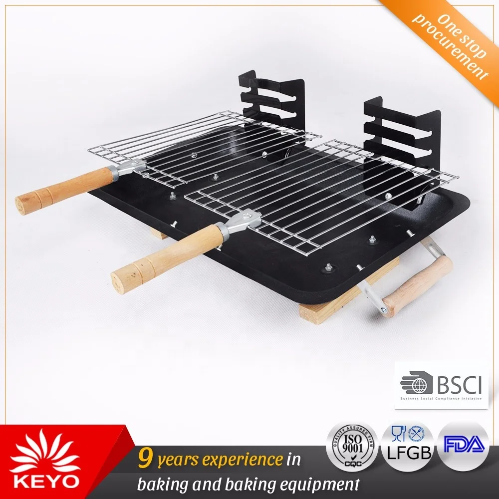 Smokeless Japanese Style Charcoal Barbecue Grill Portable Tabletop Korea Bbq Grill