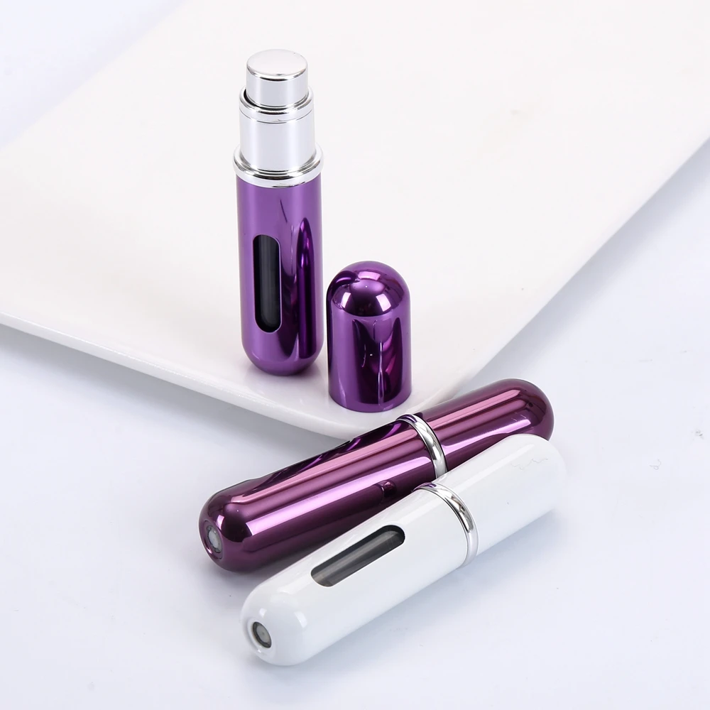New design bottom refillable empty perfume atomizer spray bottles