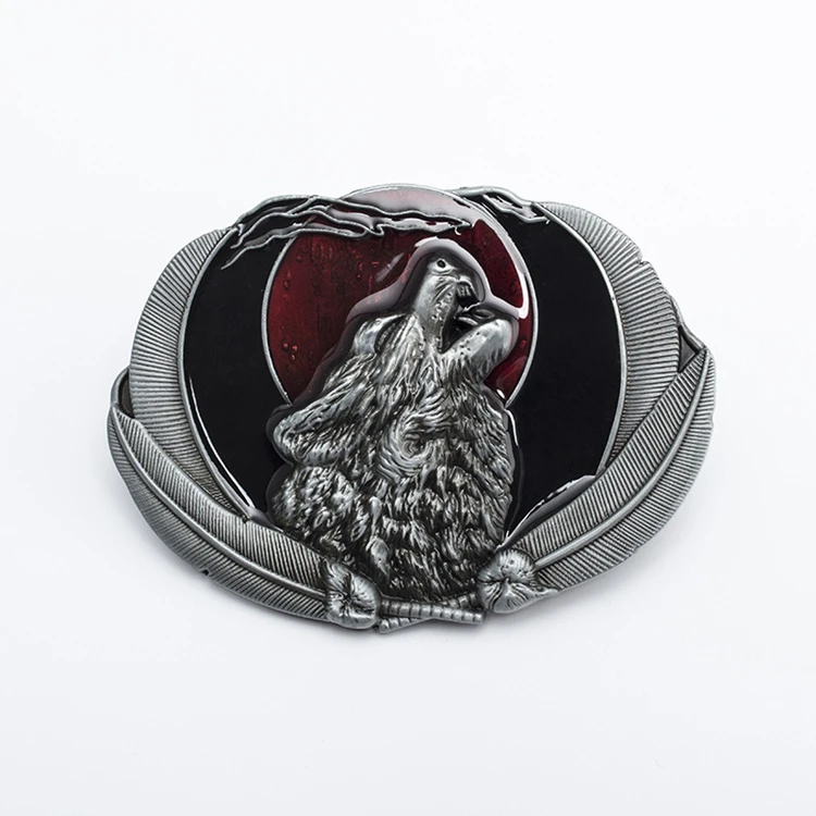 Timberwolf Men's Belt Buckle Metal Smooth Buckle Western Hip Pop Automatic Belt Buckle