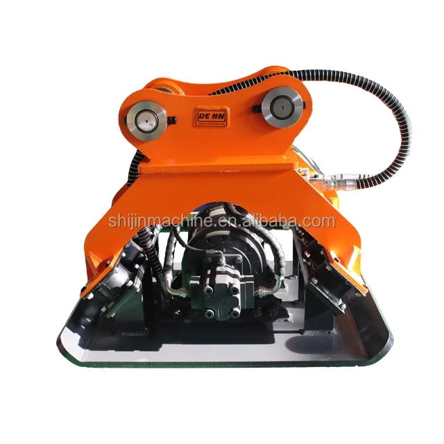 Excavator hydraulic vibrating plate compactor machine China earth compactor for sale