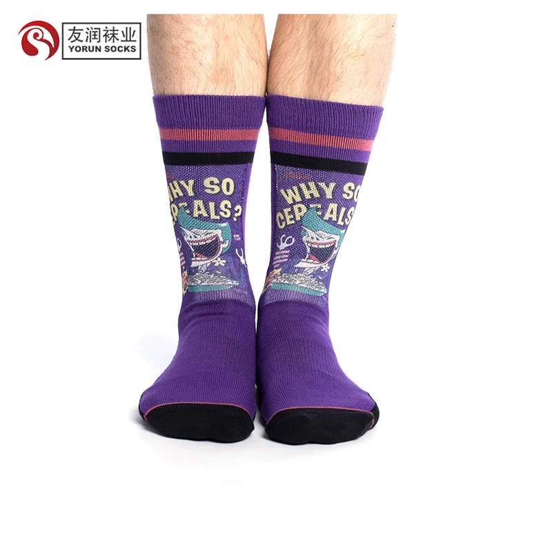 YR-A 1048 joker socks custom cute boy tight cartoon funny  for sale