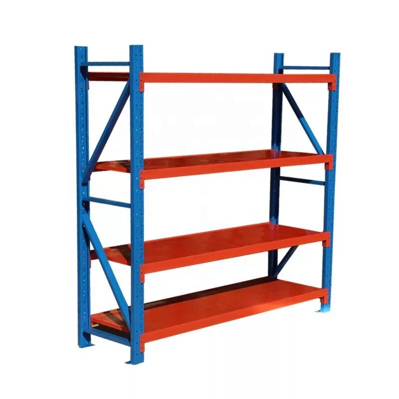 
New style metal material light duty rack warehouse shelving 