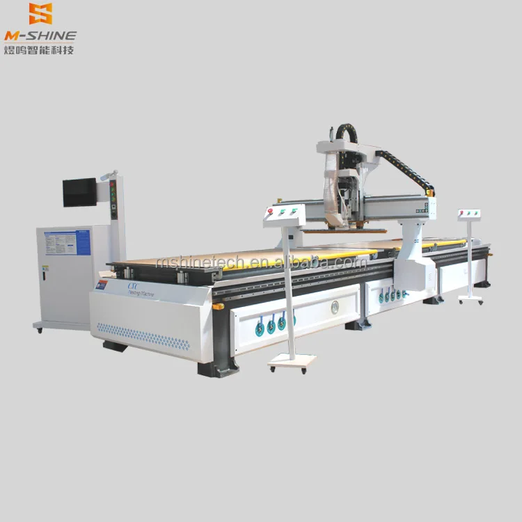 Линейный atc cnc routerMulti-функциональный станок CNC деревообрабатывающий 1325 деревообрабатывающее оборудование для деревянной мебели MDFJINAN M.SHINE