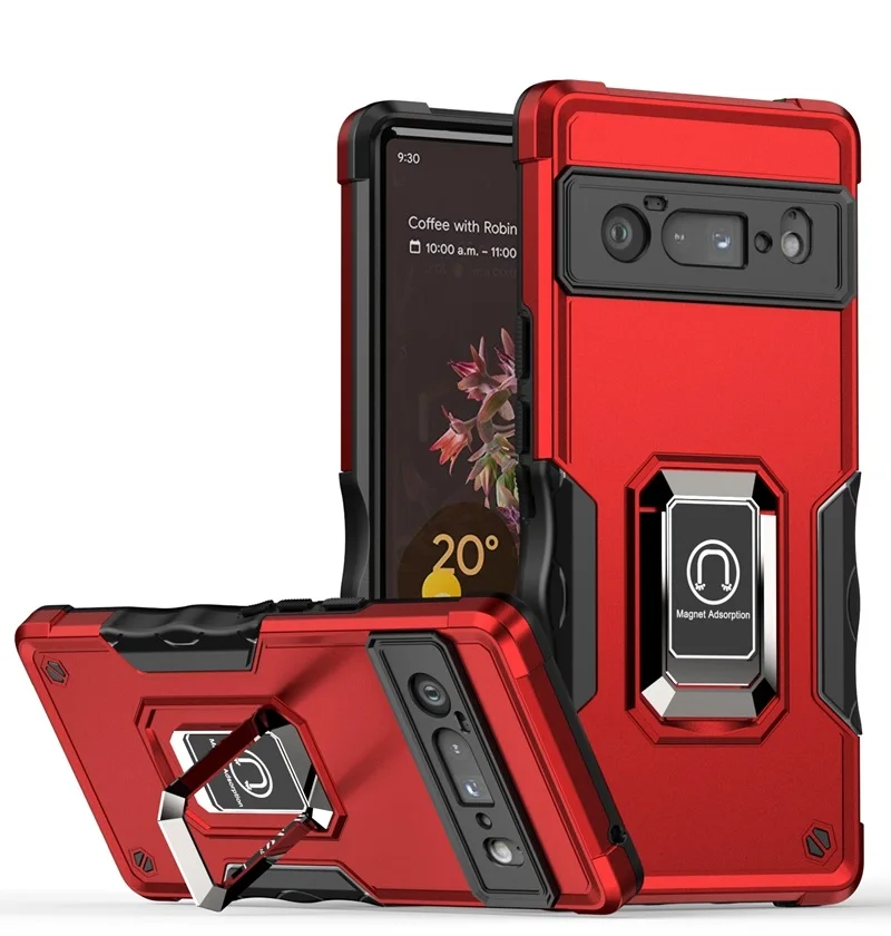 Matte Removable Hard PC Magnet Adsorption Grade Drop Protection For Google Pixel 6 Pro Protective Case