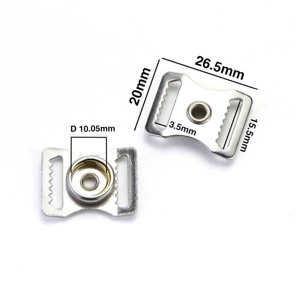 Ice Hockey Helmet Clip Metal Hockey Helmet Buckles for Youth&Adults