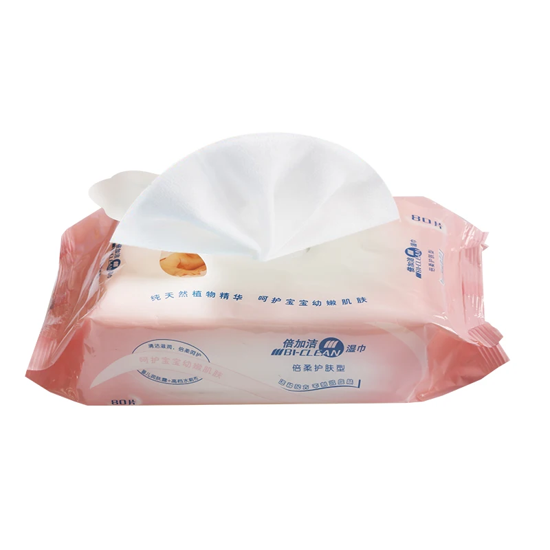 
PERFCT Baby Wipes with Organic Aloe Comfortable Antibacterial Sensitive Wet Wipes 80 pieces 