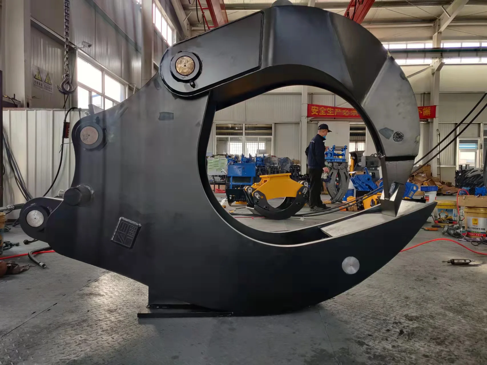 Tree Stump Puller for 20 Ton Excavator HOMIE Hot Sale Unique Design