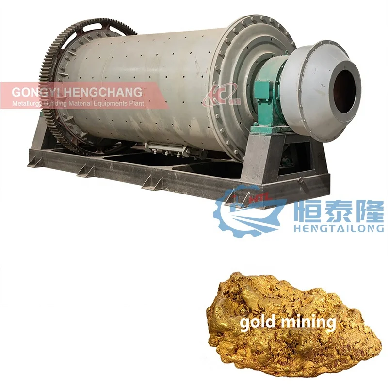 small capacity gold ore black powder ball mill grinding machine with diesel engine
