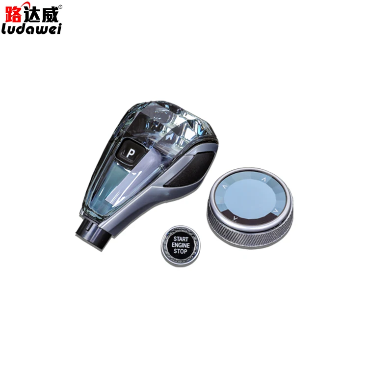 Luxury Crystal three-piece series Car Gear Shift Knob for BMW G20 G05 G06 G29  F44 Series Car accessories