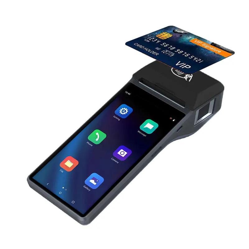Handheld NFC POS Terminal Android 10 POS Machine for lottery Z300