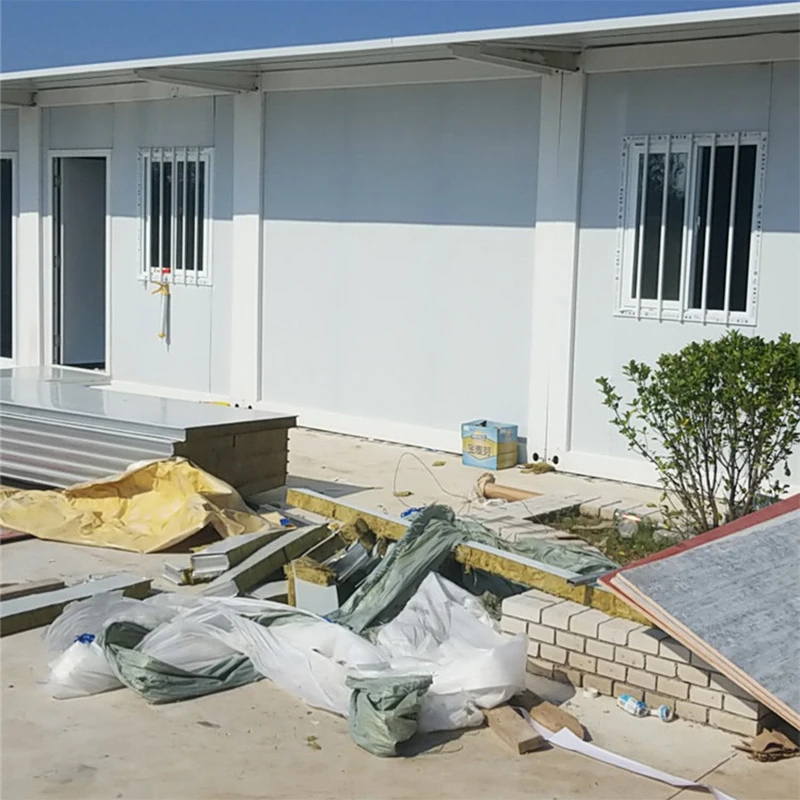 Light steel prefab office Box-type integrated house slab house Villa Office building Prefabricated mobile office home