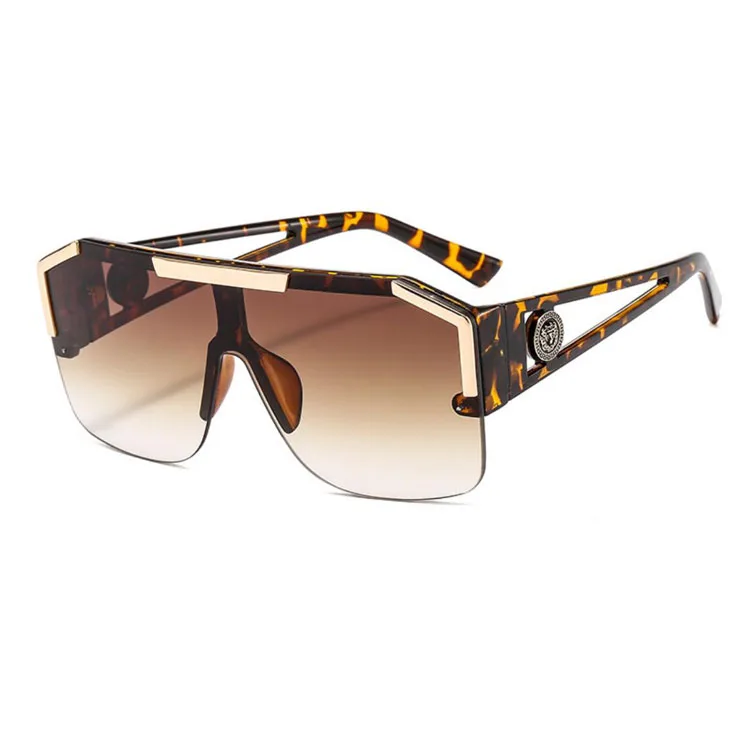 Модные очки oculos de sol в большой оправе uv400 новые оттенки мужские солнцезащитные очки Роскошные женские солнцезащитные очки