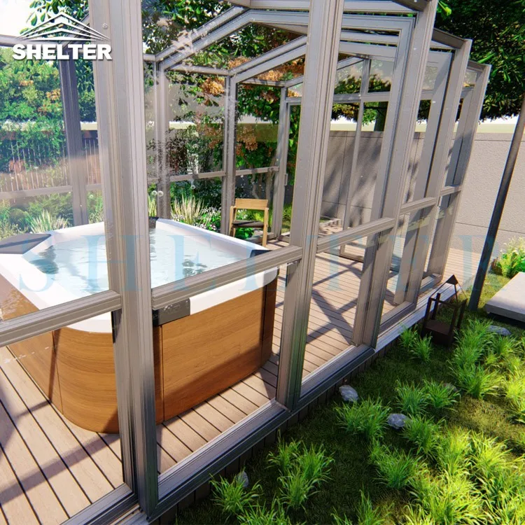 
Mini Size Outdoor Relax Home Sunroom SPA Greenhouse 