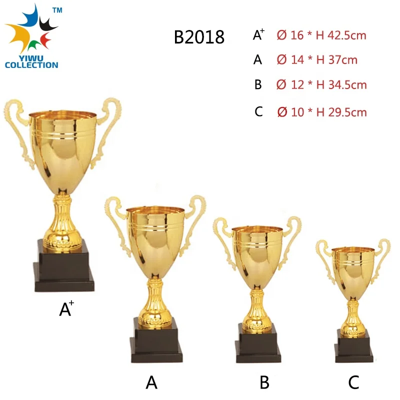 Trophy Cup Bodybuilding Gold Metal Trophy Figuras De Trofeos Custom Design Europe Sports Medals Soccer Silver Cup Trophy