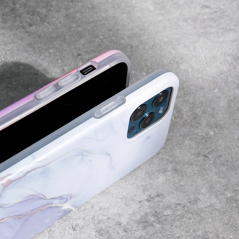 Custom IMD Printing Design Smartphone Case with Phone Holder Marble Phone Case for Iphone 14 13 12 Pro Max