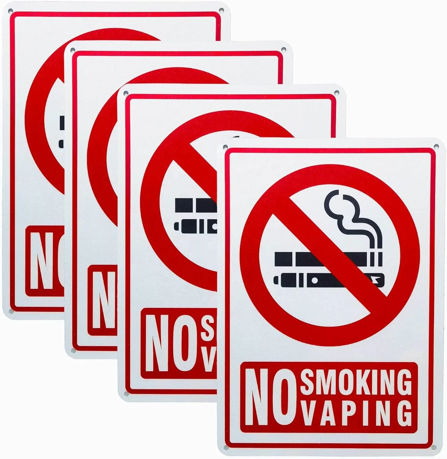 NEW NEW NEW Securun Factory No Smoking Signs 10*7 inches Aluminum Customized Sign For Business