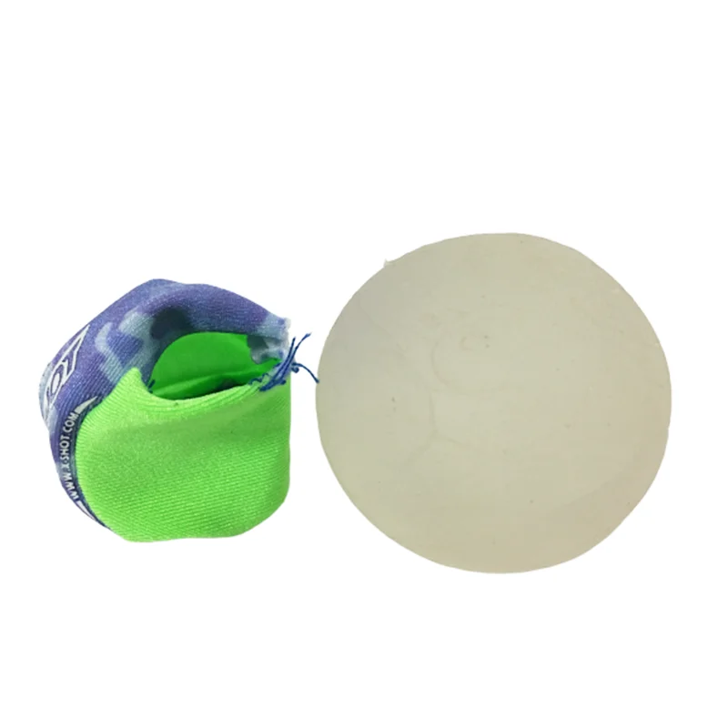 Custom made TPR water skipping squishy antistress soft squeeze stress ball with fabric