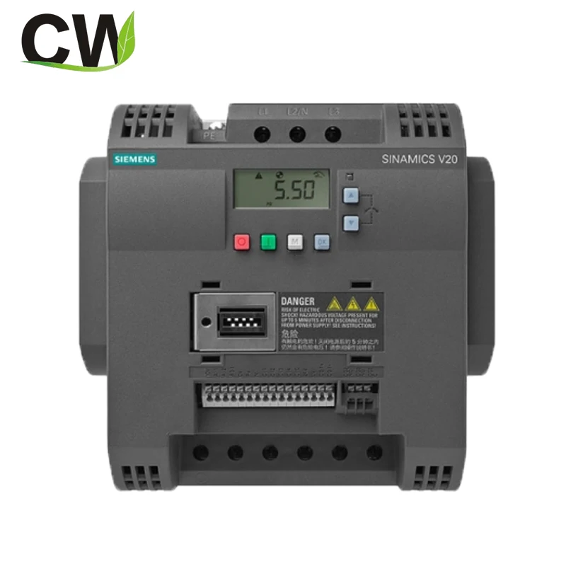 New original authentic Siemens V20 inverter 6SL32105BE275UV0 0.75 1.1 1.5 2.2 3 4 5.5 7.5 11KW available