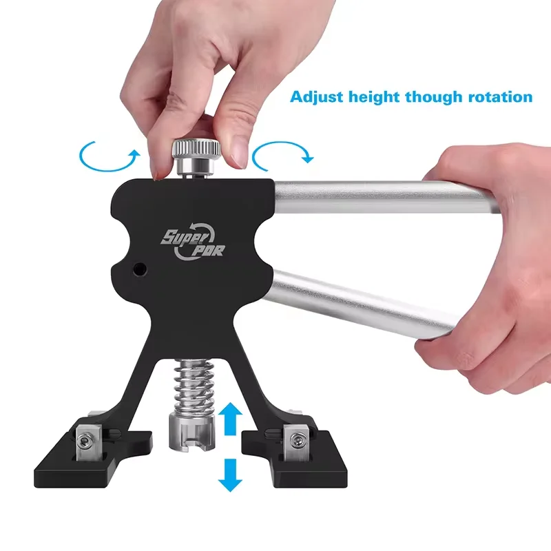 Super PDR Tools New Quality Paint less Dent Removal Car Repair Kit Auto Tools Door Dent Ding Hail Removal