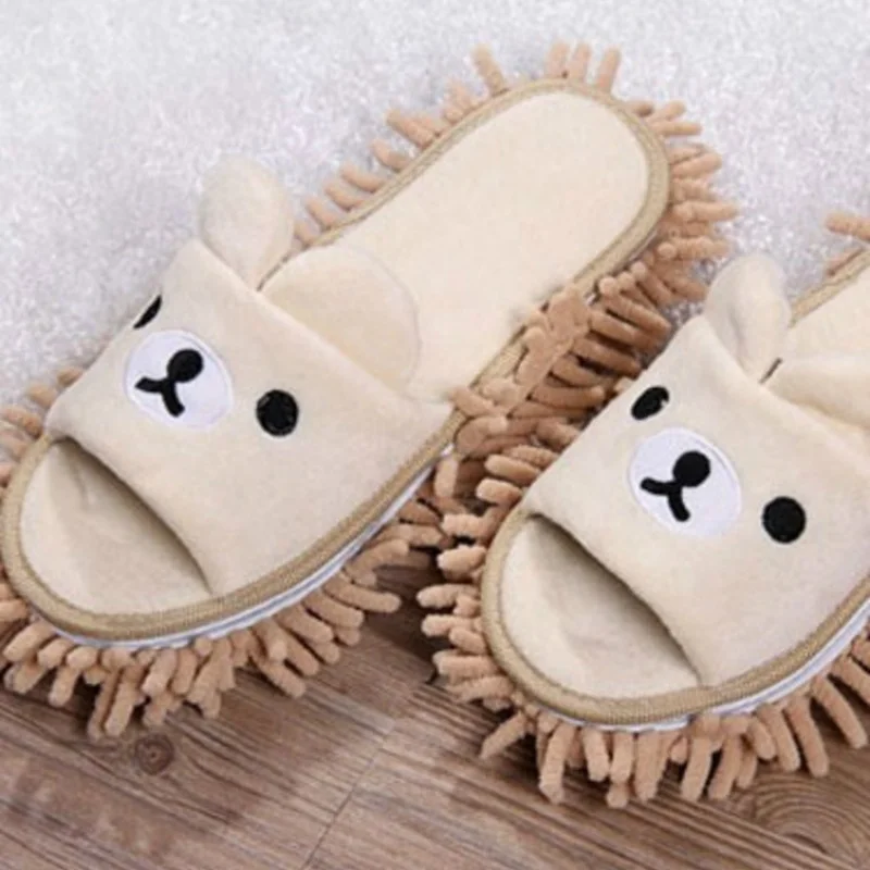 Cleaning Dust Slippers Mop Floor Household Home Accessories Micro Fiber Clean Floor Mop Slipper