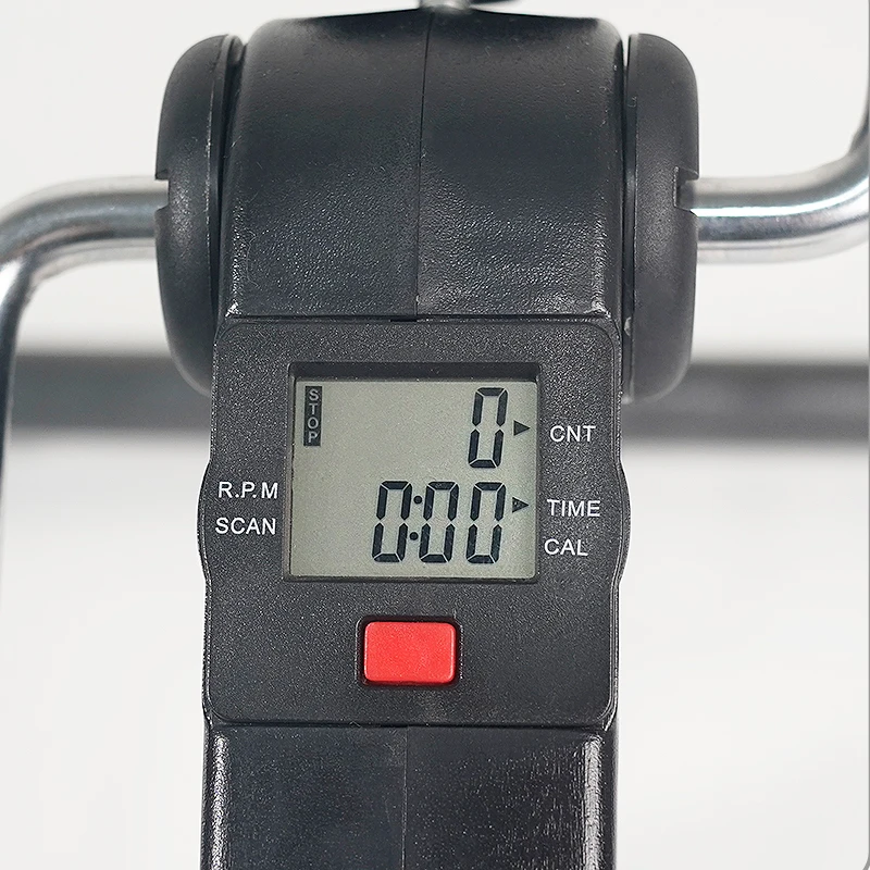 Jipetal New Stock Arrival JPT-PE-D01 Four Anti-Slip Rubber Pads Prevent Sliding Folding Pedal Exerciser With Electronic Display