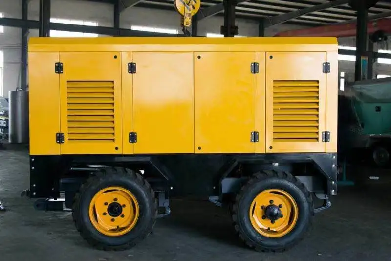 Manufacturers Rotary Screw Air Compressor Industrial Machine With Air Cooled Gear Engine