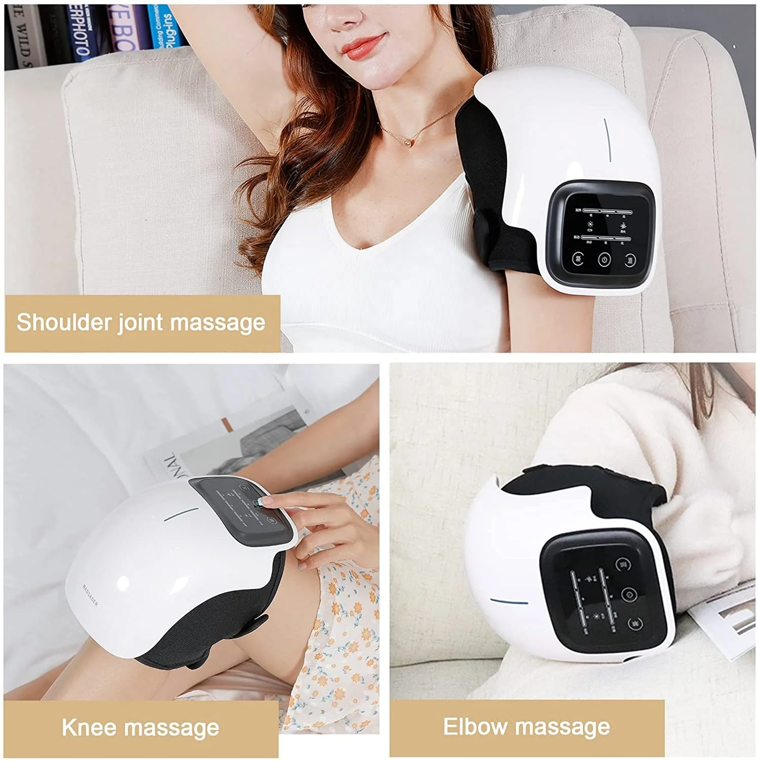 Best Sellers Knee Massager Red Light Magnetic Therapy Air Pressure Function Knee Elbow Shoulder Massager for Arthritis Patient