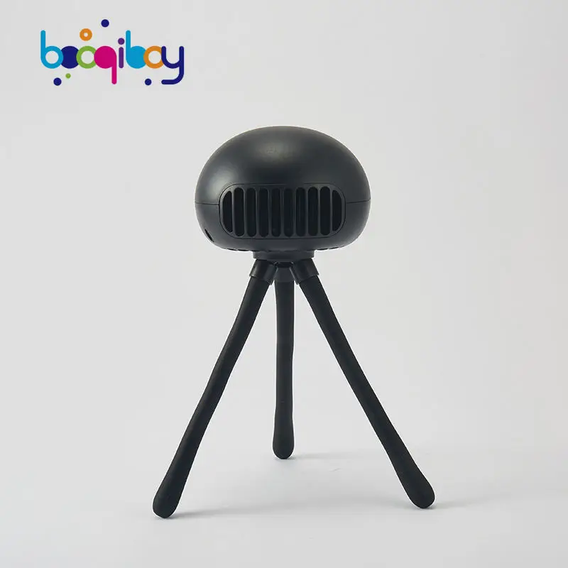2023 New Design Octopus Fan 2000/4000 MA Learless Portable USB Charging Jellyfish Baby Cart Fan Hip Fanny Pack Baby Carrier