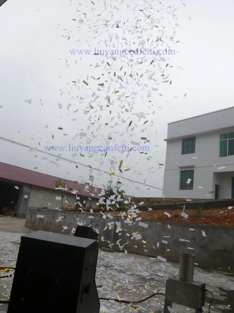 Paper Confetti Blaster Electric Confetti Machine Big Size Electronic Remote Control Confetti Blower for Stage Party Wedding Deco