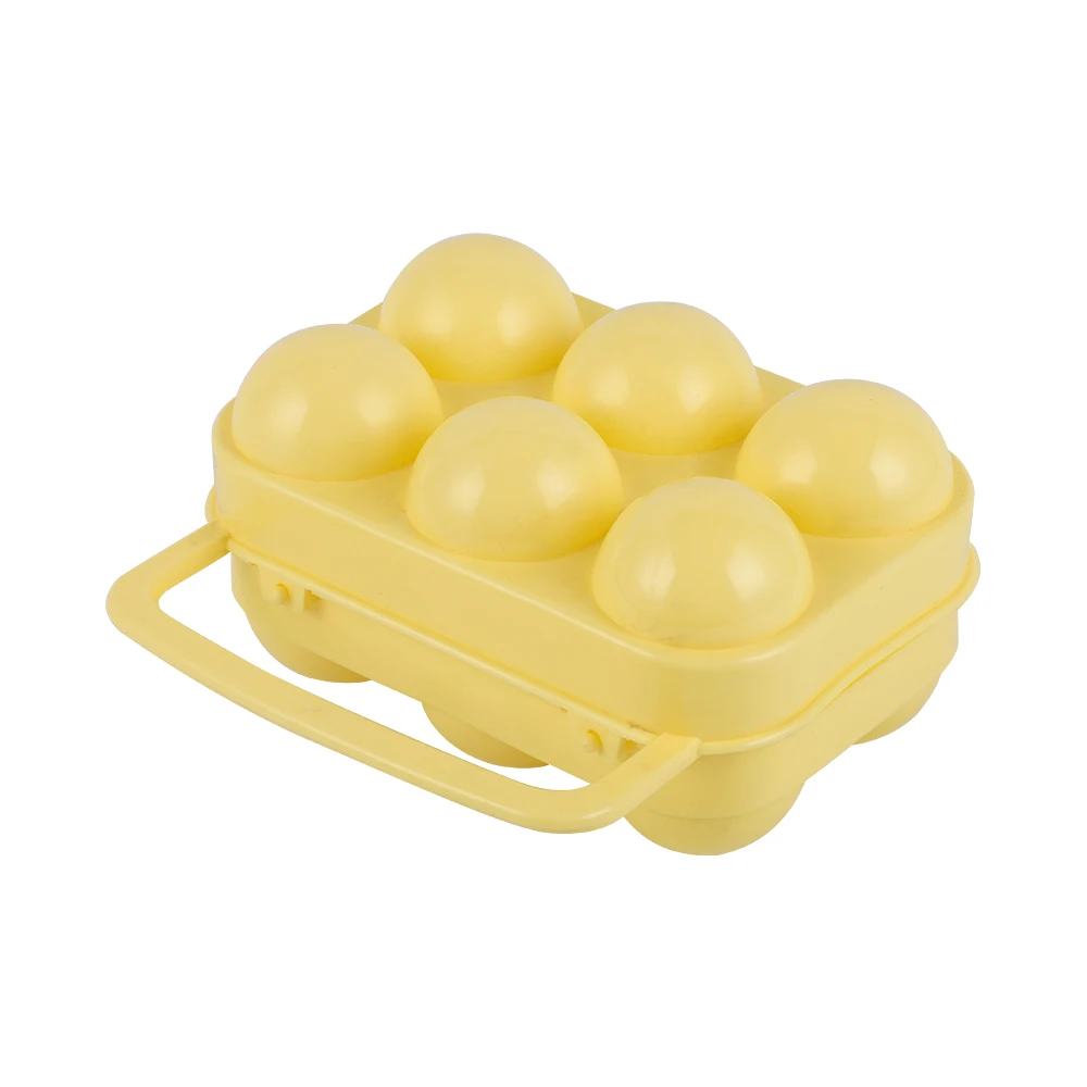 Factory Price Customized 6 Or 12 Egg Tray Holders Yellow Egg Protection