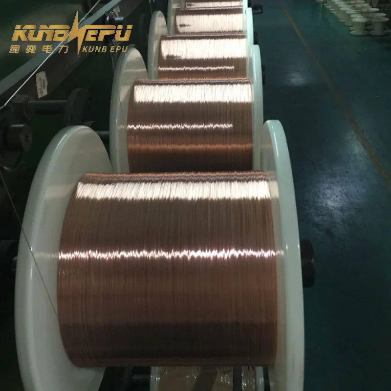 KUNB power customized CCA ul 14 awg enameled copper wire wholesale high quality 28 gauge enameled copper wire